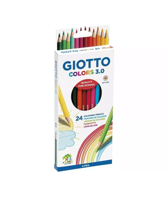 Marcador giotto turbo soft brush ponta de pincel caixa de 10 unidades cores  sortidas
